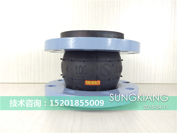 EPDM三元乙丙橡膠軟接頭可使用在100度沸水中嗎？